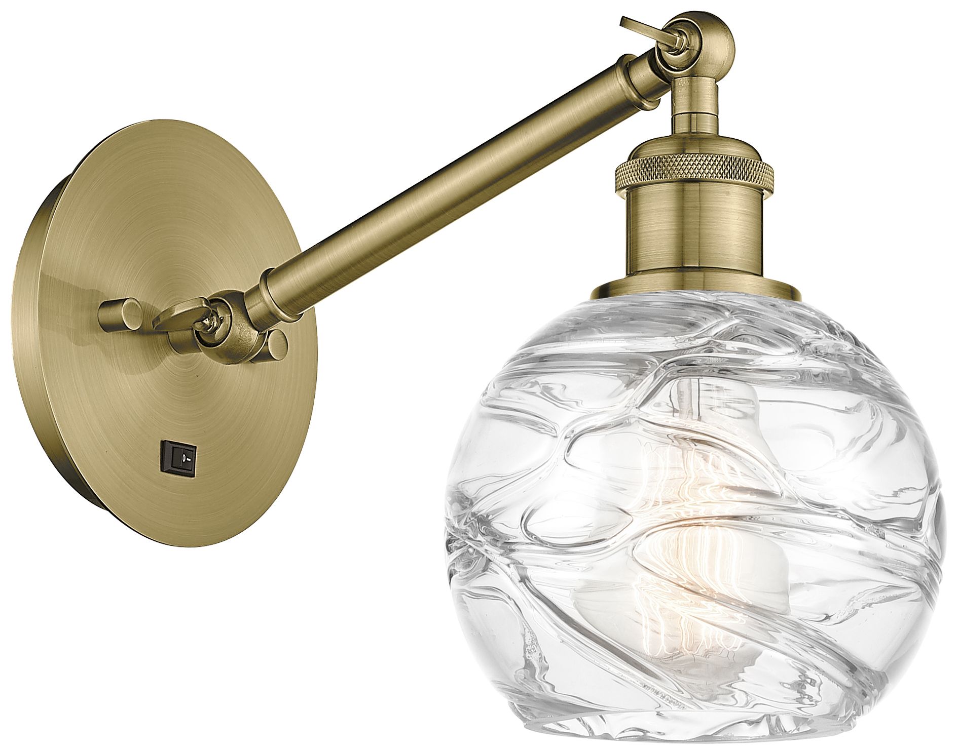 Innovations Lighting Athens Deco Swirl Glass Collection