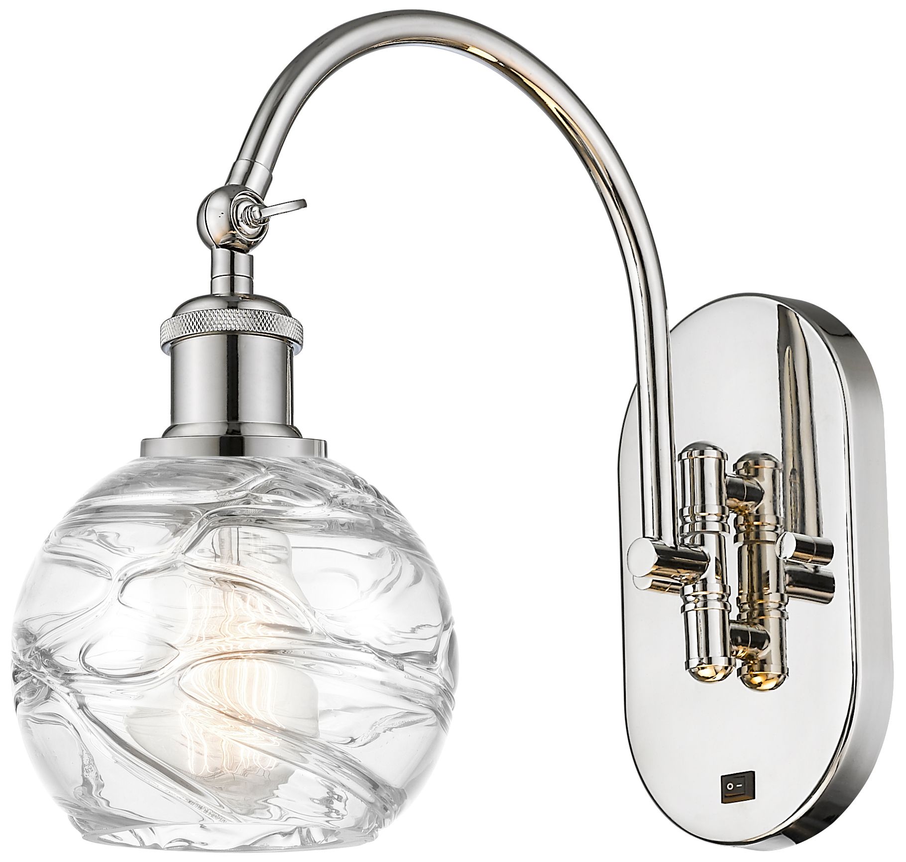 Innovations Lighting Athens Deco Swirl Nickel Collection
