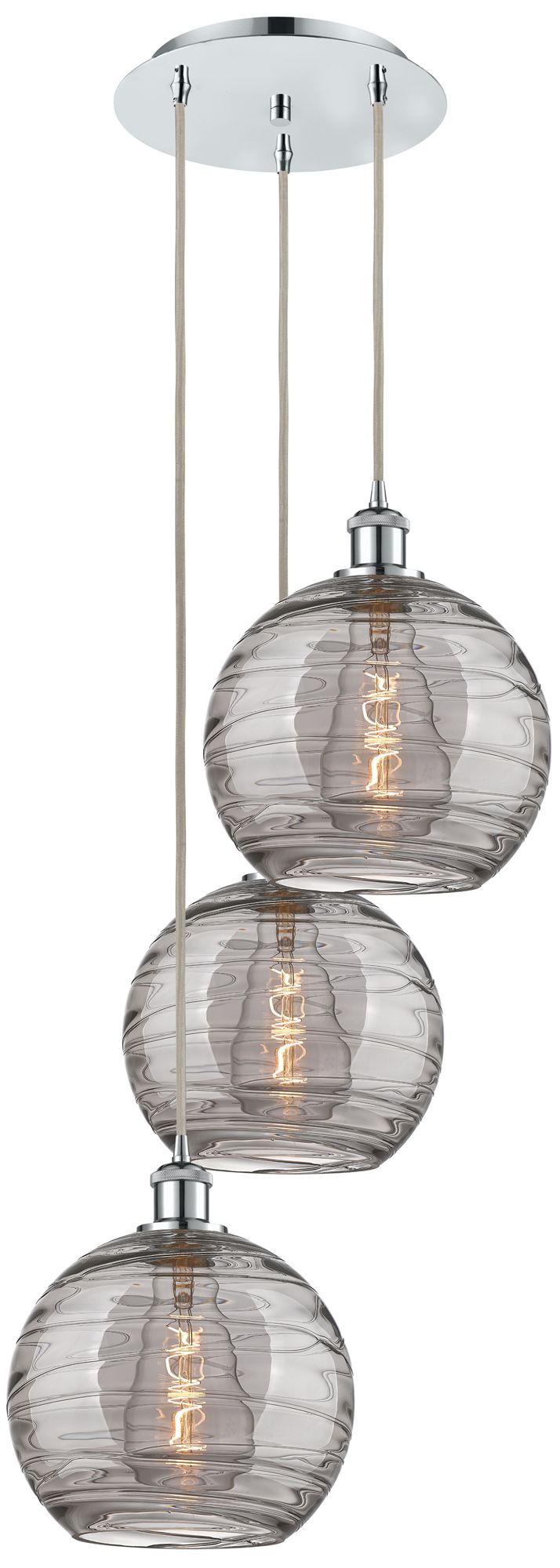 Innovations Lighting Athens Deco Swirl Silver Collection