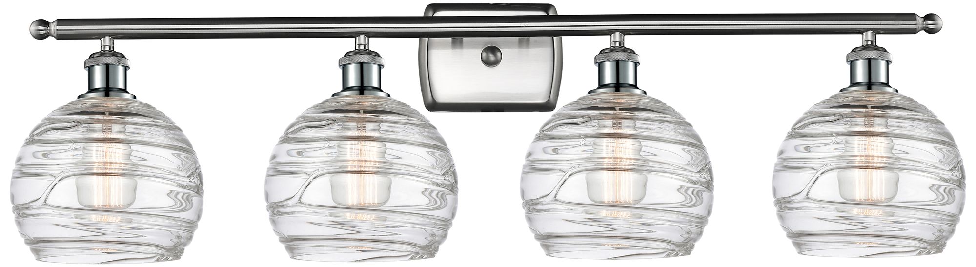 Innovations Lighting Athens Deco Swirl Silver Collection