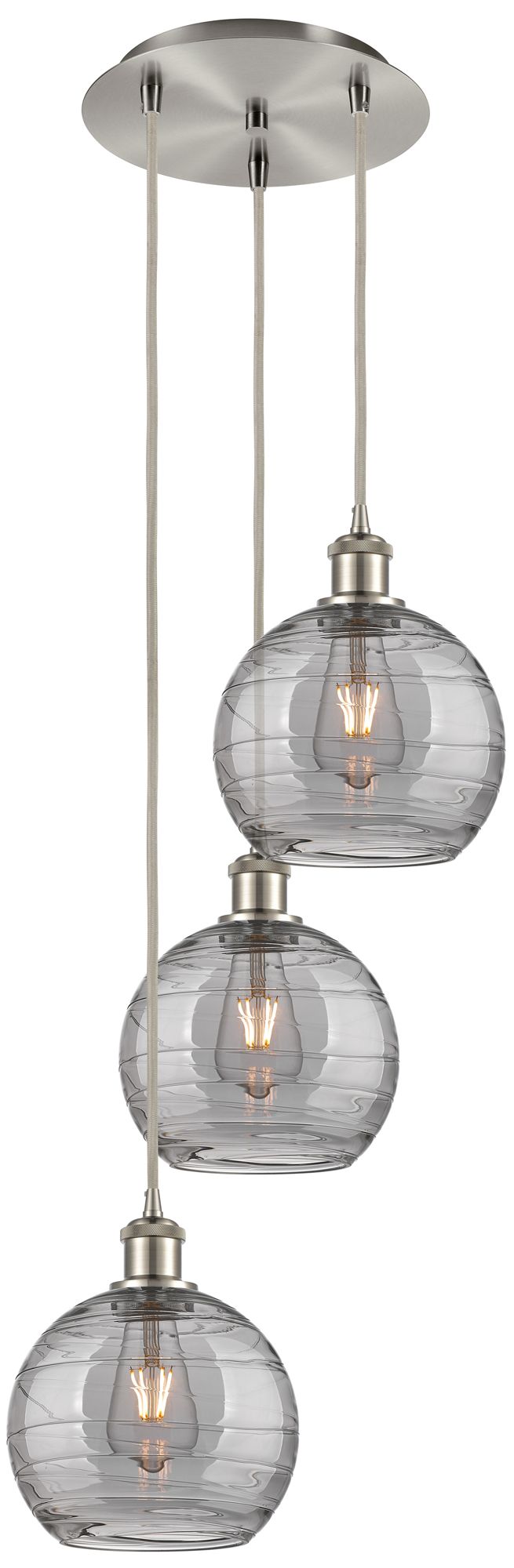 Innovations Lighting Athens Deco Swirl Silver Collection