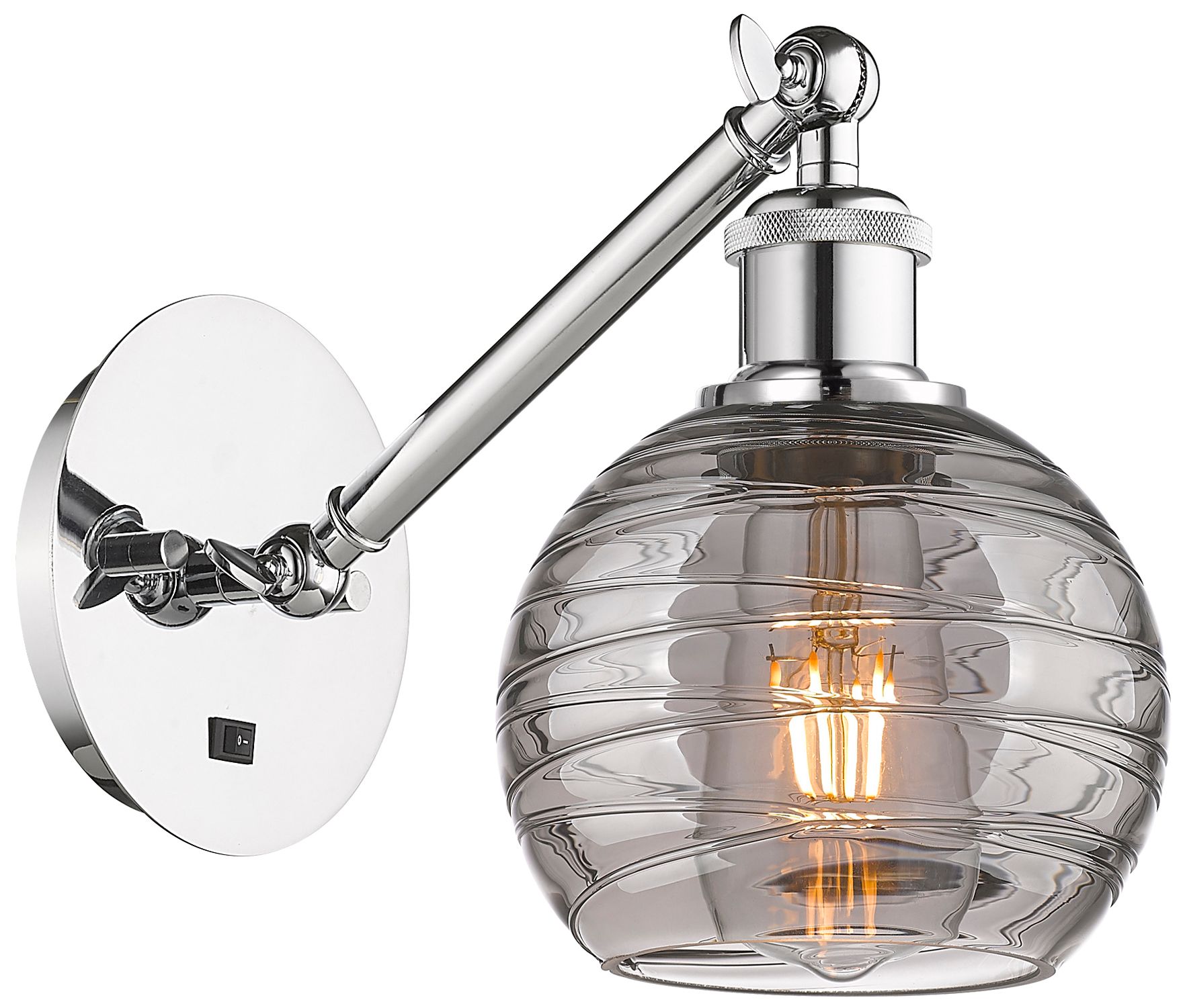 Innovations Lighting Athens Deco Swirl Silver Collection