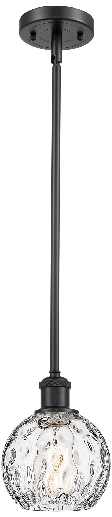 Innovations Lighting Athens Water Glass Black Collection