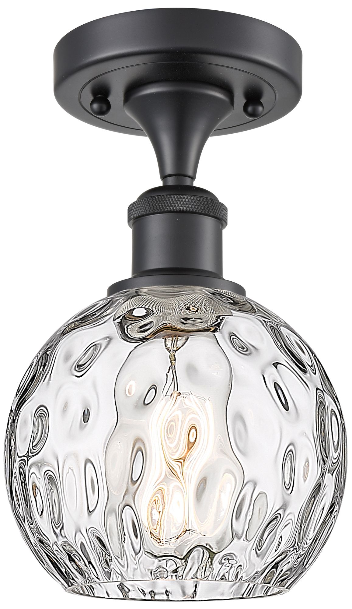 Innovations Lighting Athens Water Glass Black Collection