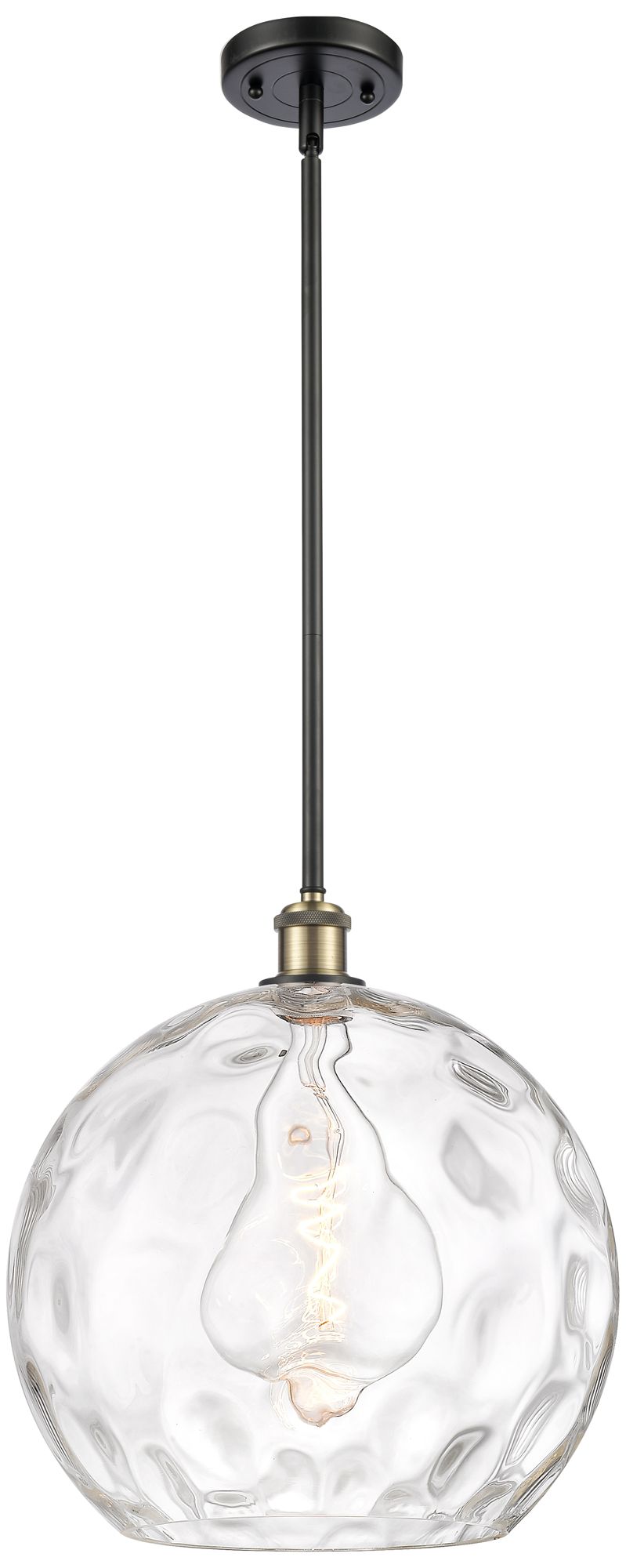 Innovations Lighting Athens Water Glass Black Collection