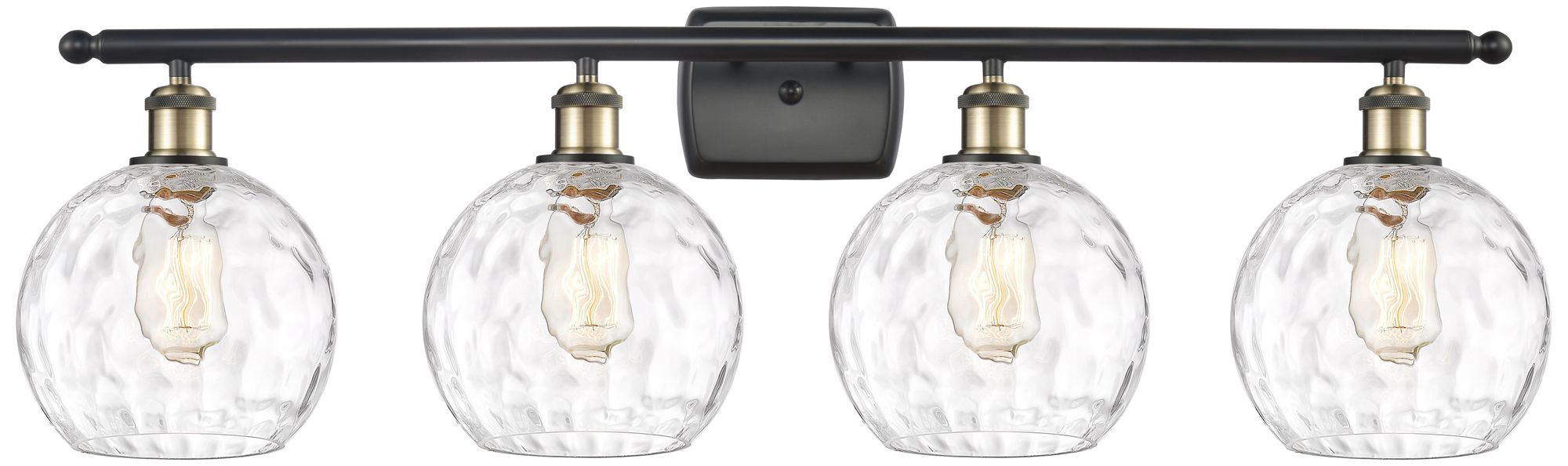 Innovations Lighting Athens Water Glass Black Collection