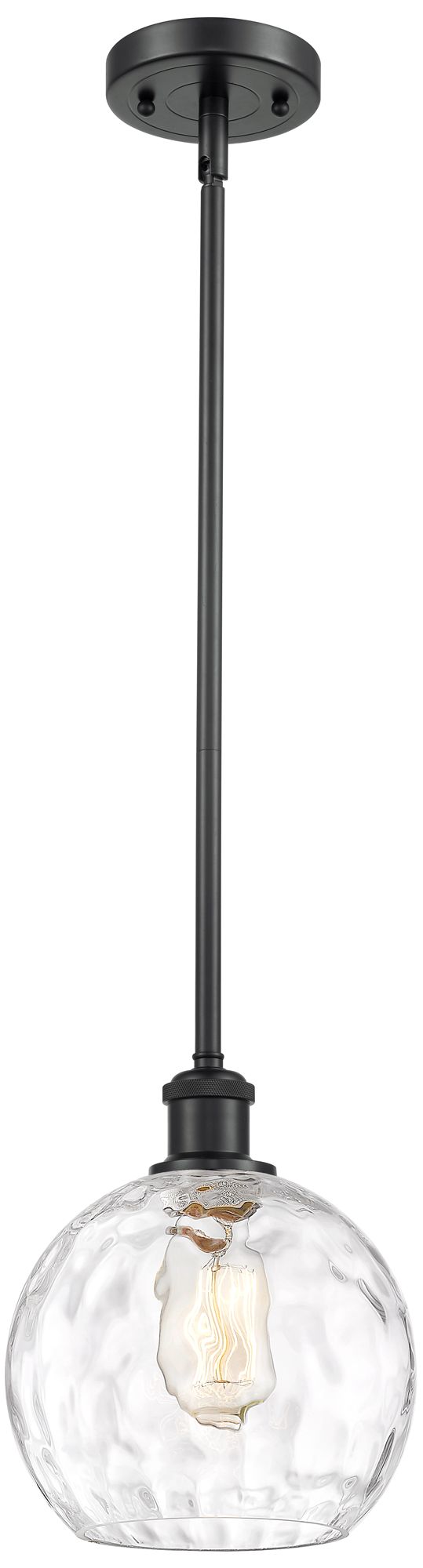 Innovations Lighting Athens Water Glass Black Collection