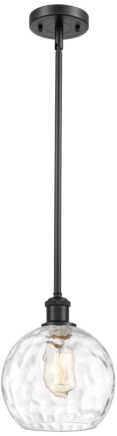 Innovations Lighting Athens Water Glass Black Collection