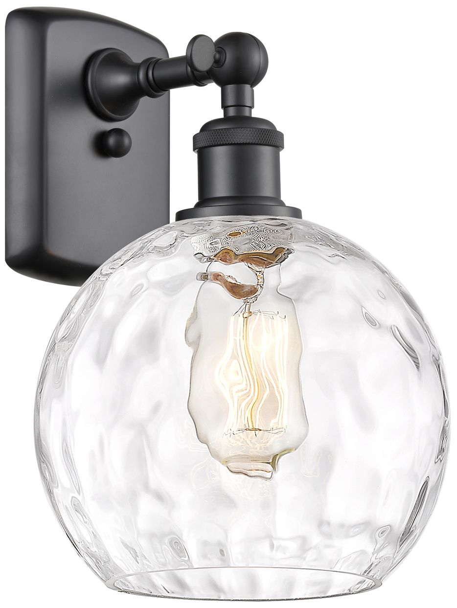 Innovations Lighting Athens Water Glass Black Collection