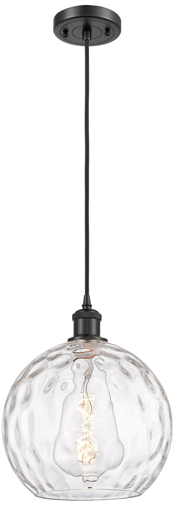 Innovations Lighting Athens Water Glass Black Collection