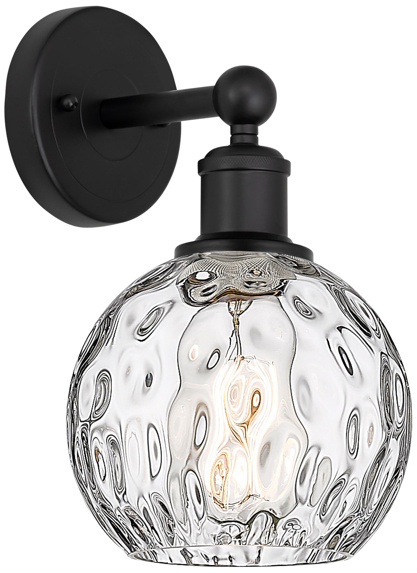 Innovations Lighting Athens Water Glass Black Collection