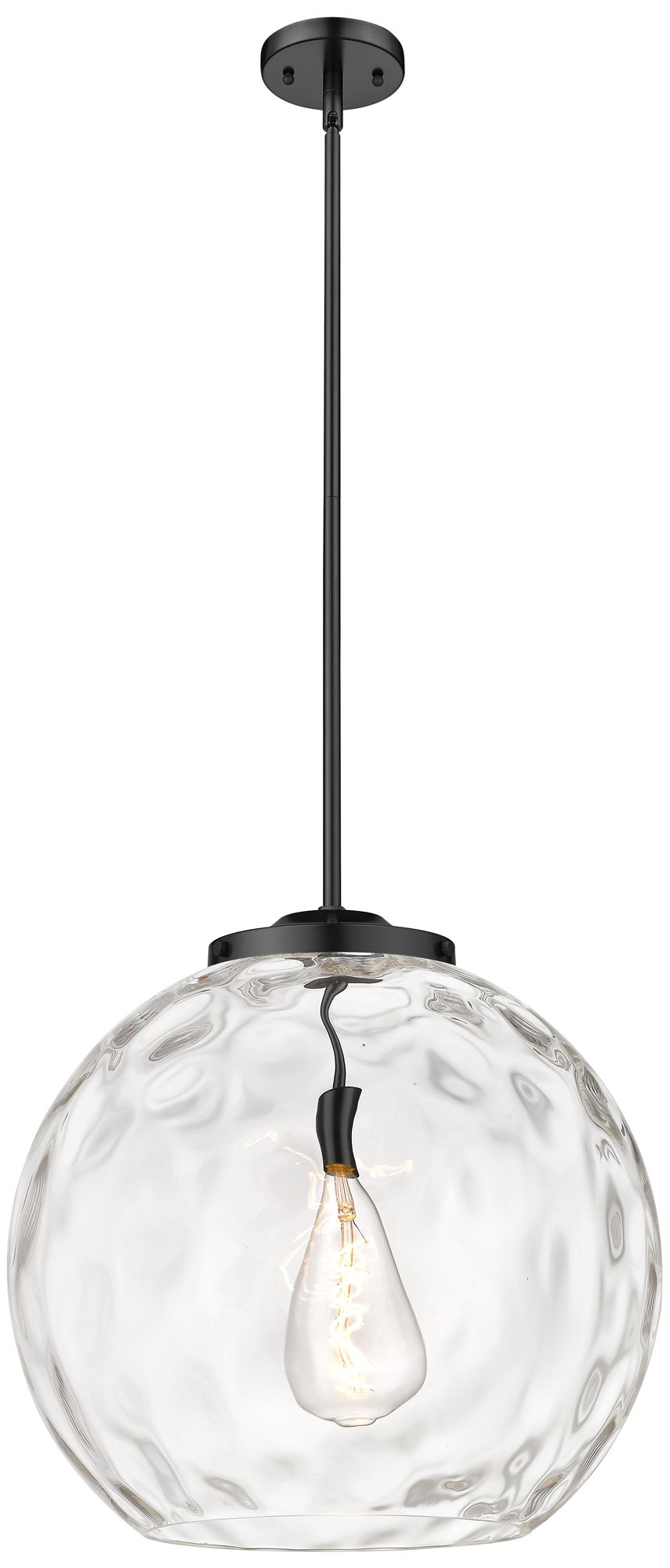 Innovations Lighting Athens Water Glass Black Collection
