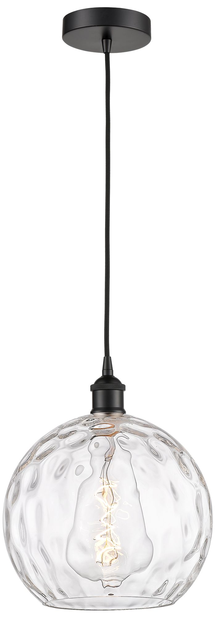Innovations Lighting Athens Water Glass Black Collection
