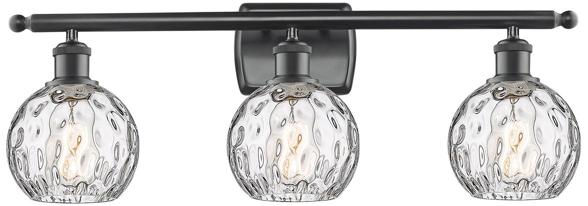 Innovations Lighting Athens Water Glass Black Collection