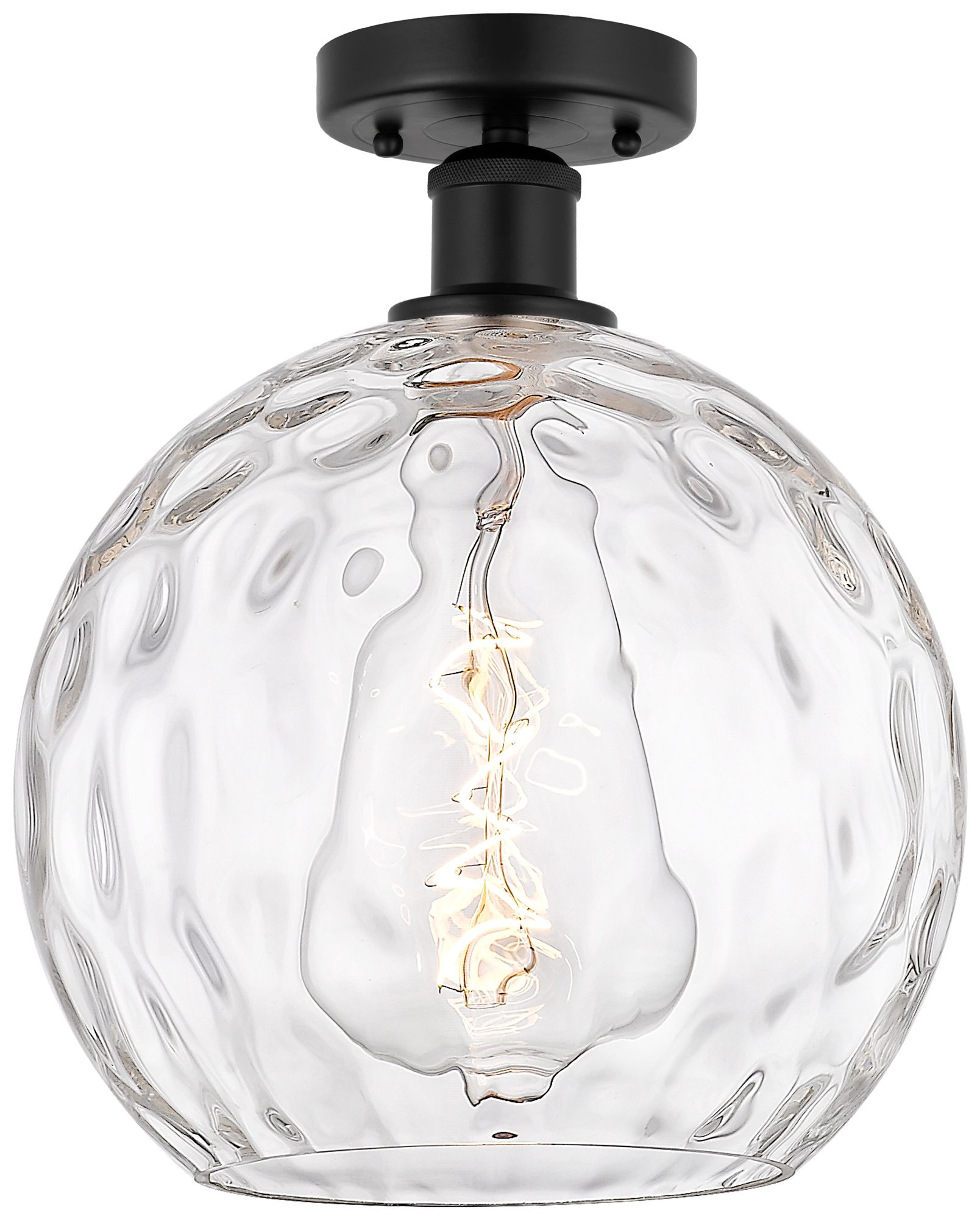 Innovations Lighting Athens Water Glass Black Collection