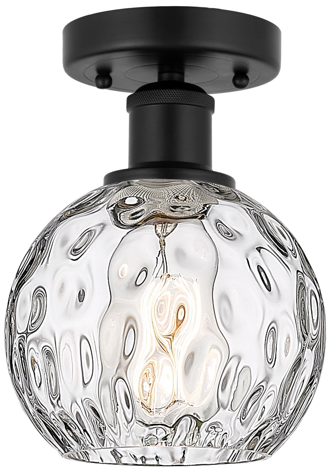 Innovations Lighting Athens Water Glass Black Collection