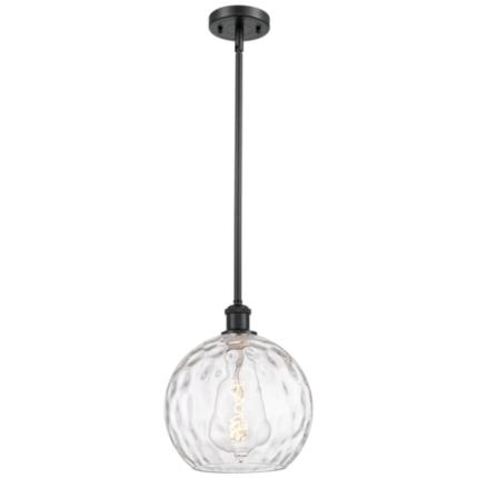 Innovations Lighting Athens Water Glass Black Collection