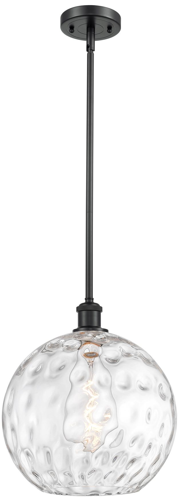 Innovations Lighting Athens Water Glass Black Collection