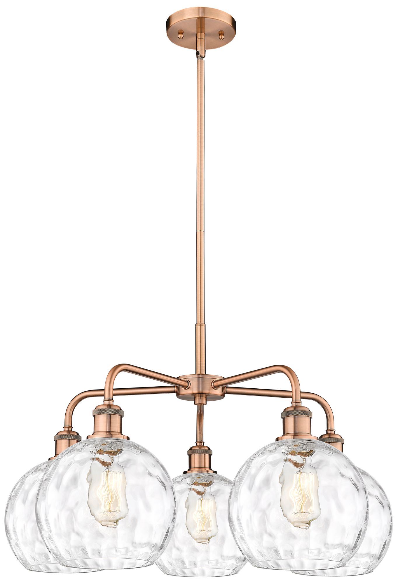 Innovations Lighting Athens Water Glass Brown Collection