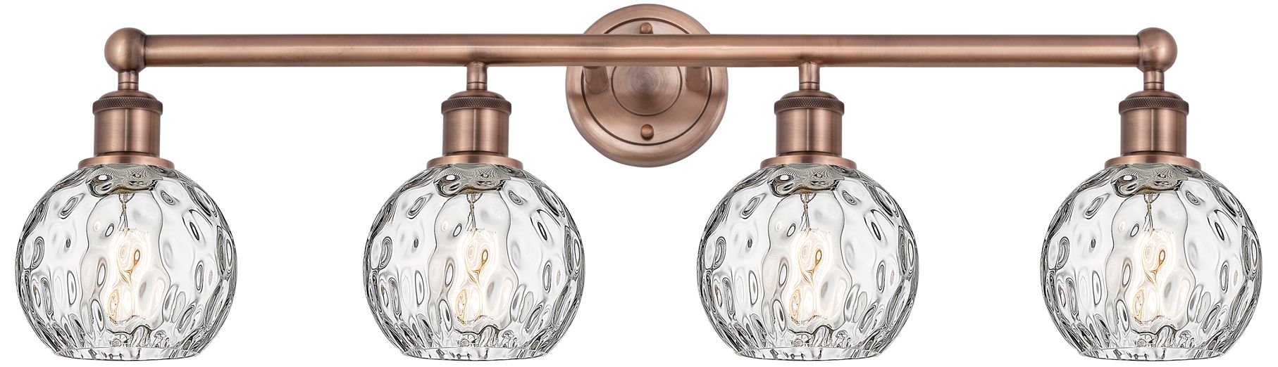 Innovations Lighting Athens Water Glass Brown Collection