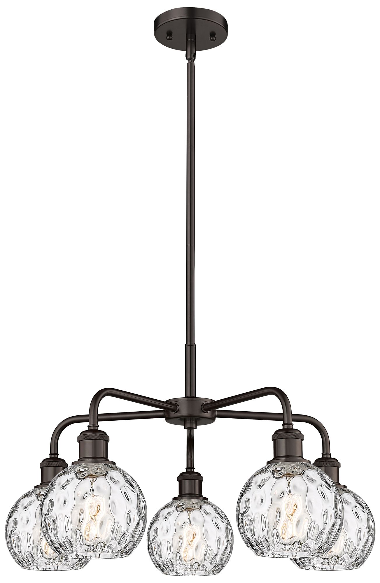 Innovations Lighting Athens Water Glass Brown Collection