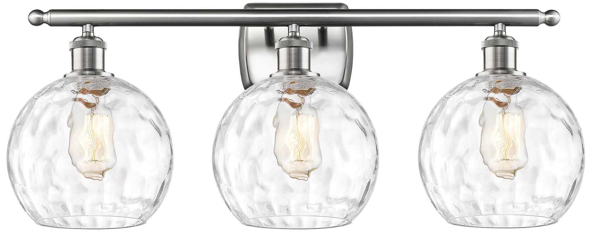 Innovations Lighting Athens Water Glass Brushed Nickel Collection