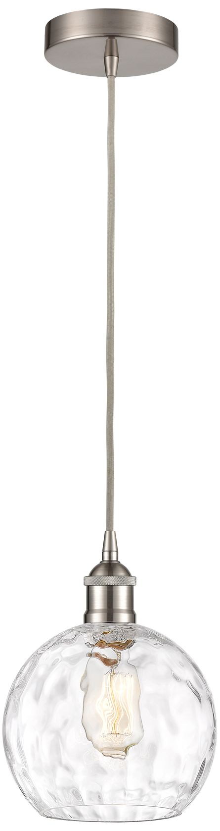 Innovations Lighting Athens Water Glass Brushed Nickel Collection