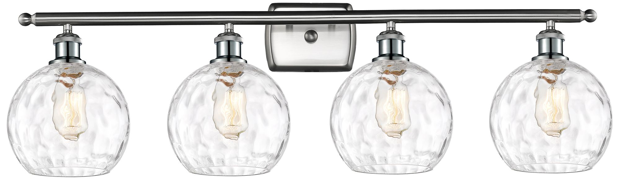 Innovations Lighting Athens Water Glass Brushed Nickel Collection