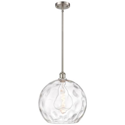 Innovations Lighting Athens Water Glass Brushed Nickel Collection