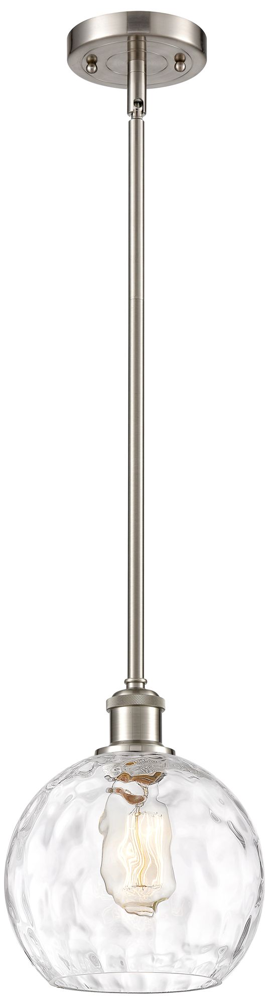 Innovations Lighting Athens Water Glass Brushed Nickel Collection