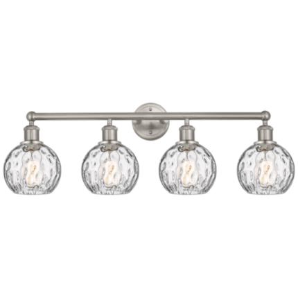 Innovations Lighting Athens Water Glass Brushed Nickel Collection