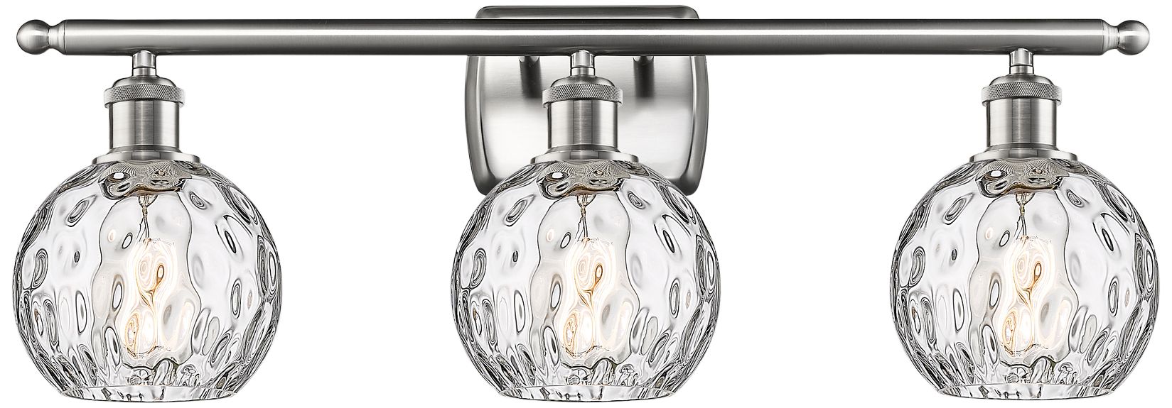 Innovations Lighting Athens Water Glass Brushed Nickel Collection