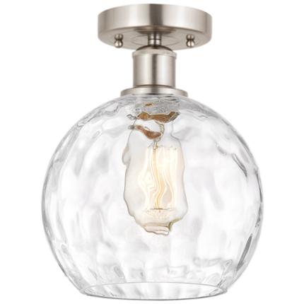 Innovations Lighting Athens Water Glass Brushed Nickel Collection