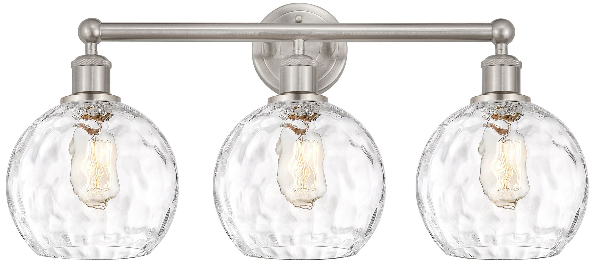 Innovations Lighting Athens Water Glass Brushed Nickel Collection