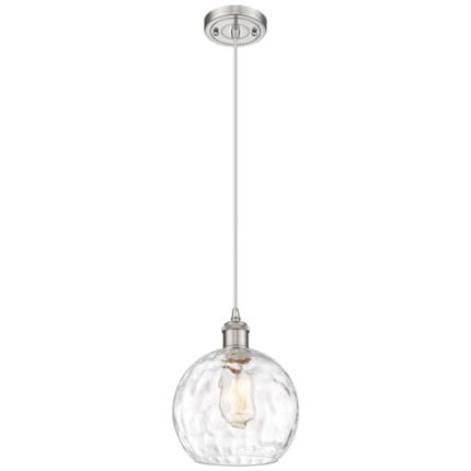 Innovations Lighting Athens Water Glass Brushed Nickel Collection