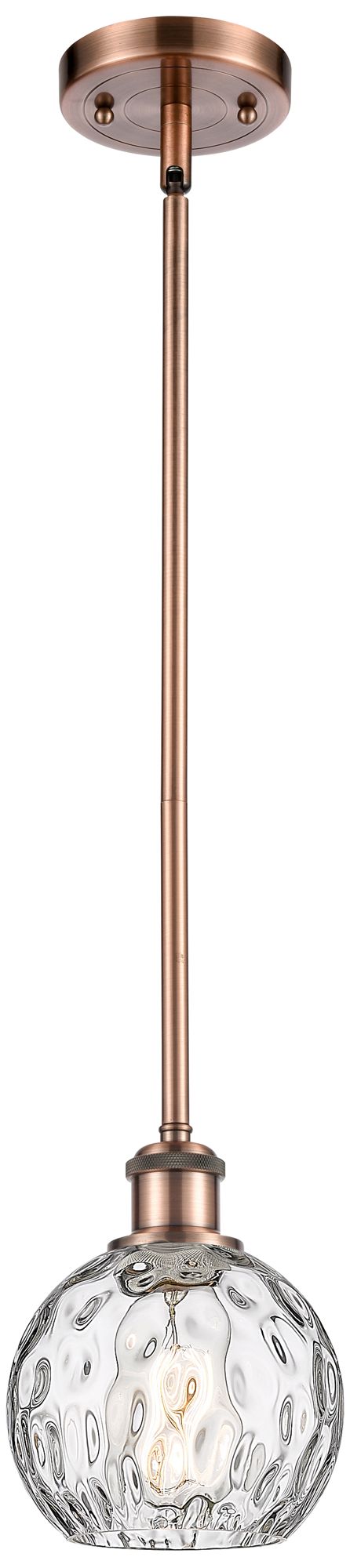 Innovations Lighting Athens Water Glass Copper Collection