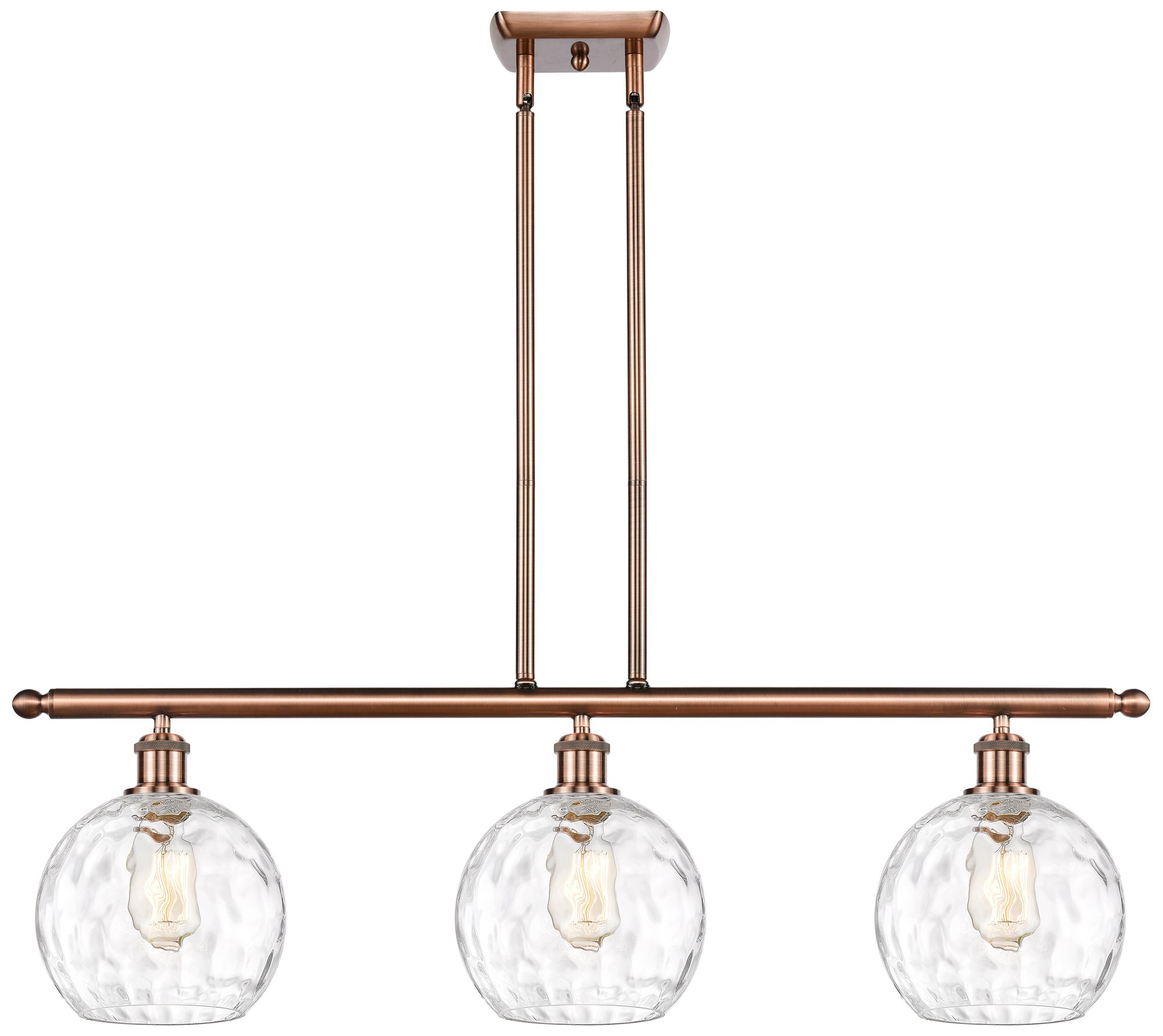 Innovations Lighting Athens Water Glass Copper Collection