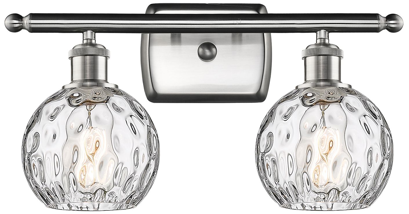 Innovations Lighting Athens Water Glass Nickel Collection