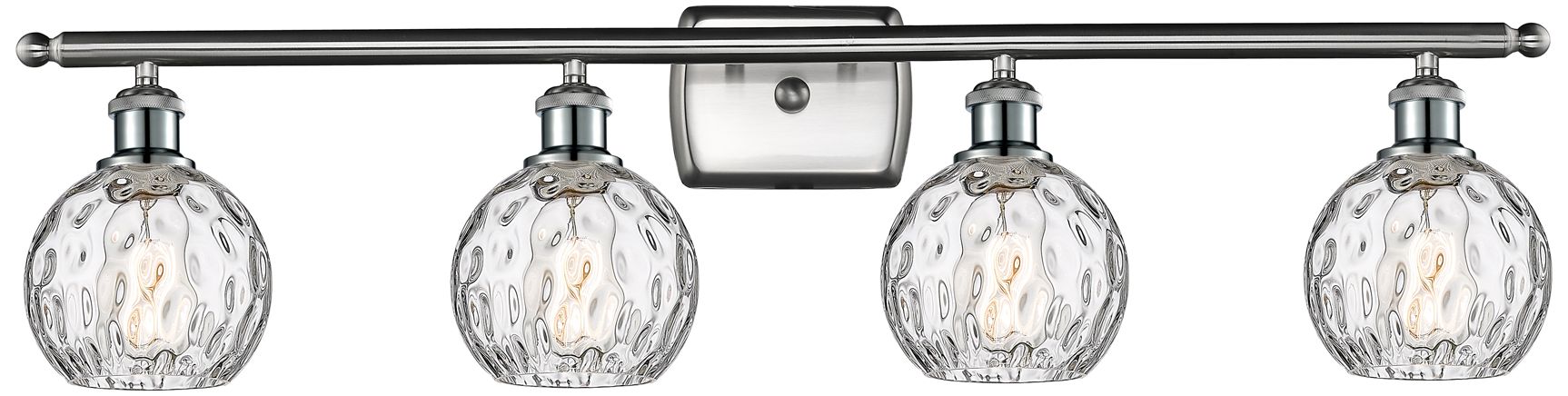 Innovations Lighting Athens Water Glass Nickel Collection