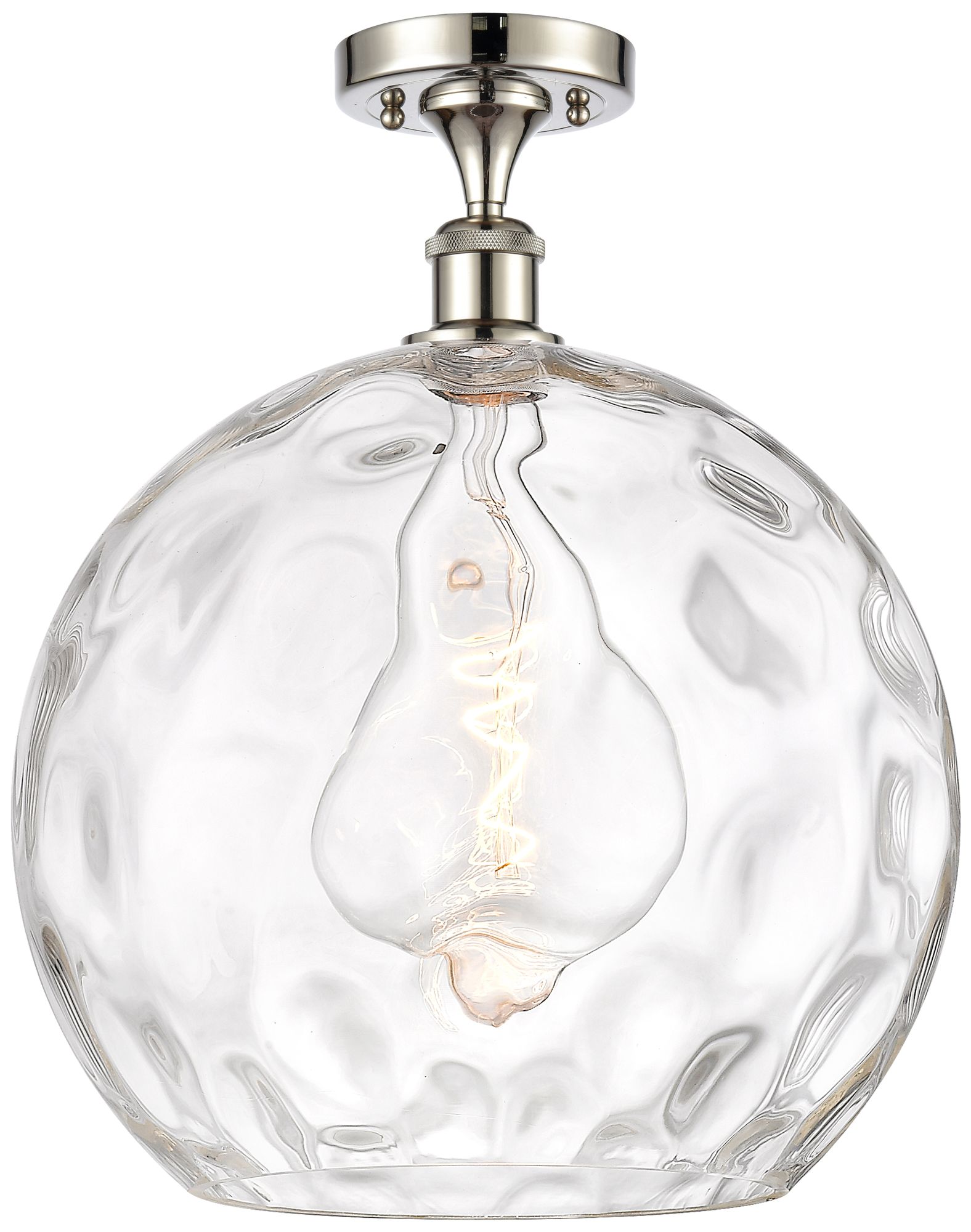 Innovations Lighting Athens Water Glass Silver Collection