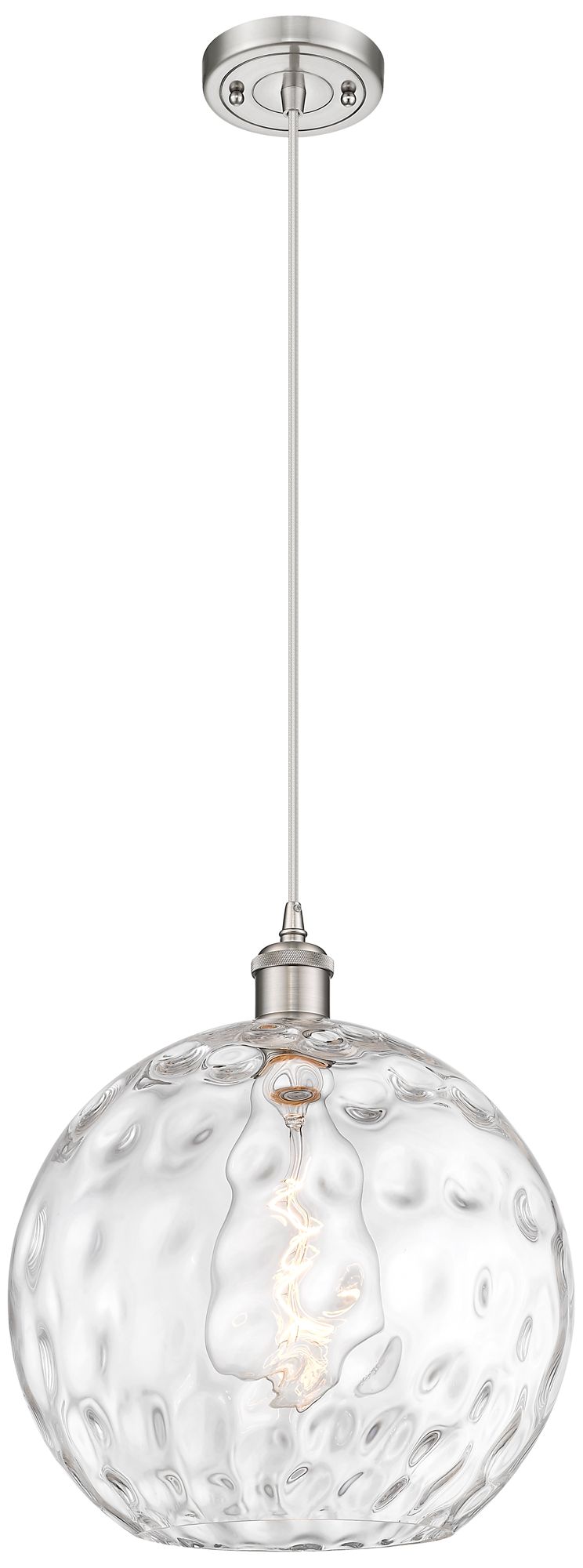 Innovations Lighting Athens Water Glass Silver Collection