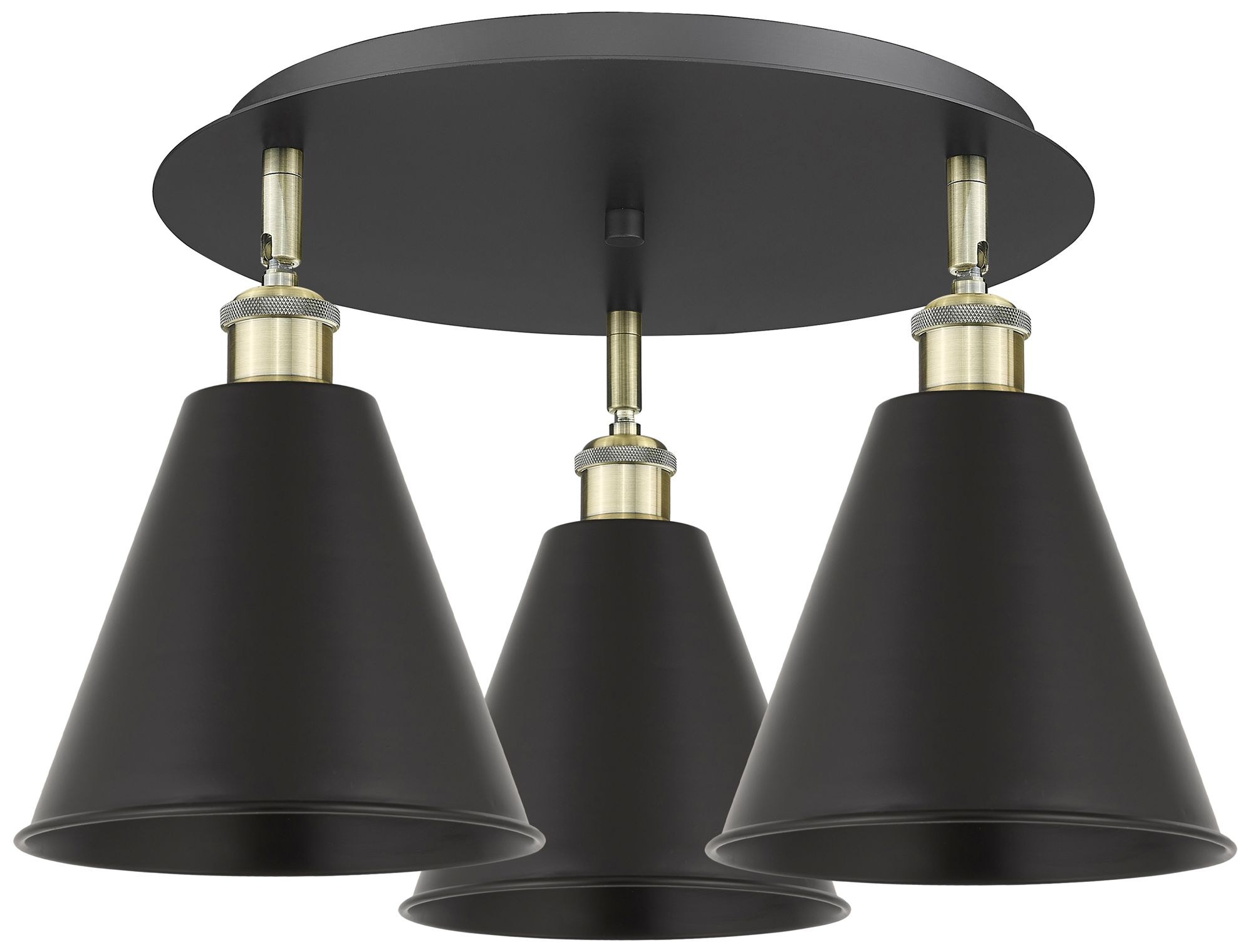 Innovations Lighting Ballston Cone Black Collection
