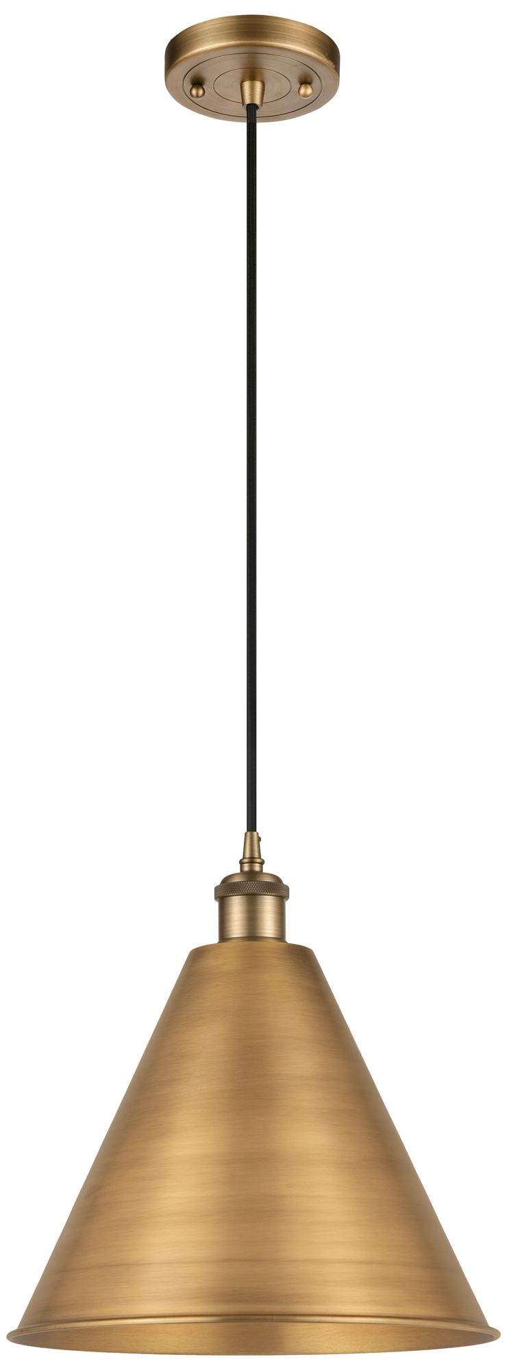 Innovations Lighting Ballston Cone Brass - Antique Brass Collection