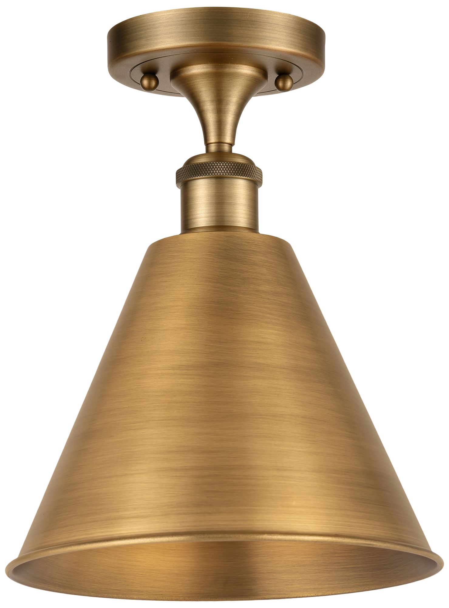Innovations Lighting Ballston Cone Brass - Antique Brass Collection
