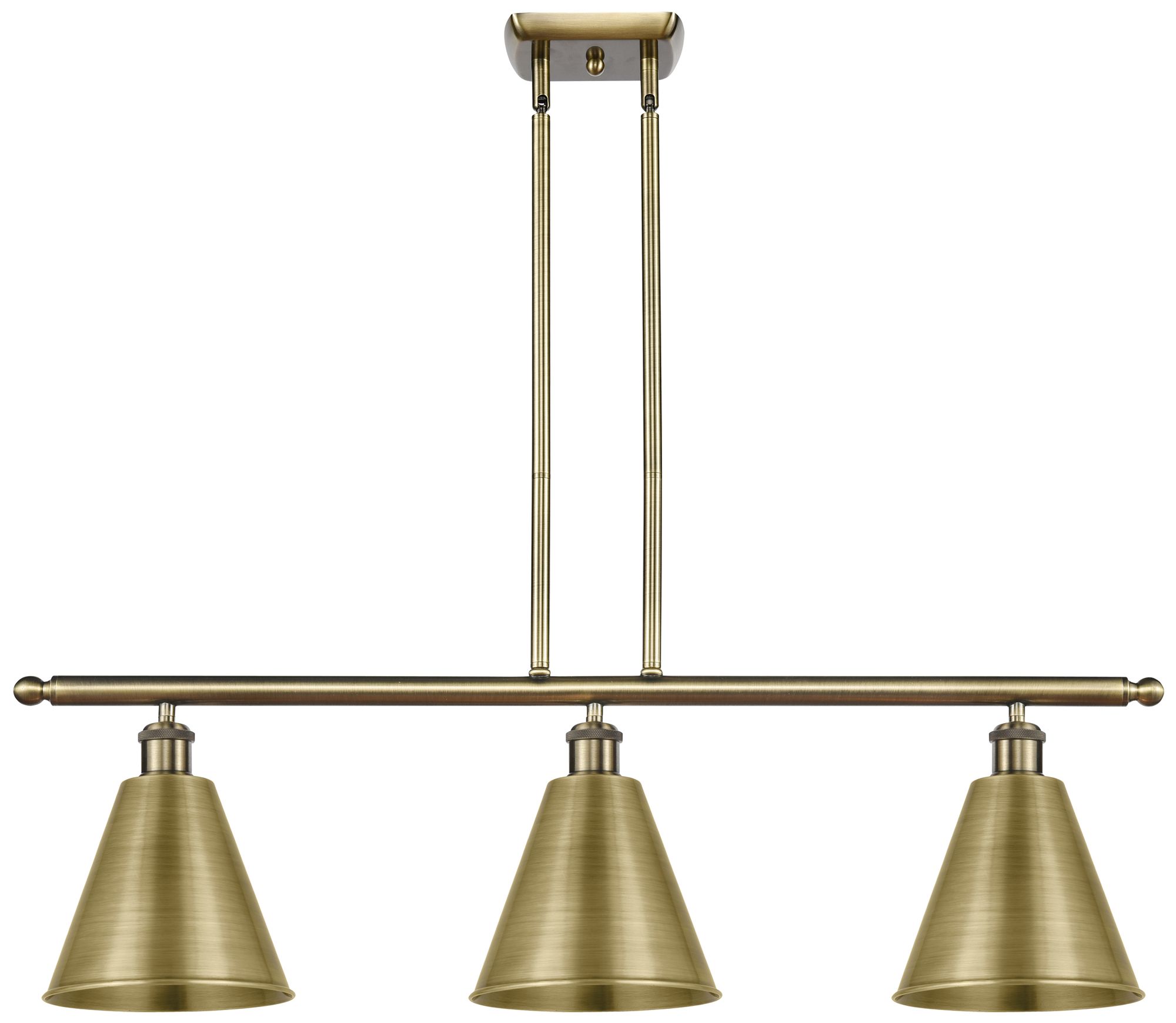 Innovations Lighting Ballston Cone Brass - Antique Brass Collection