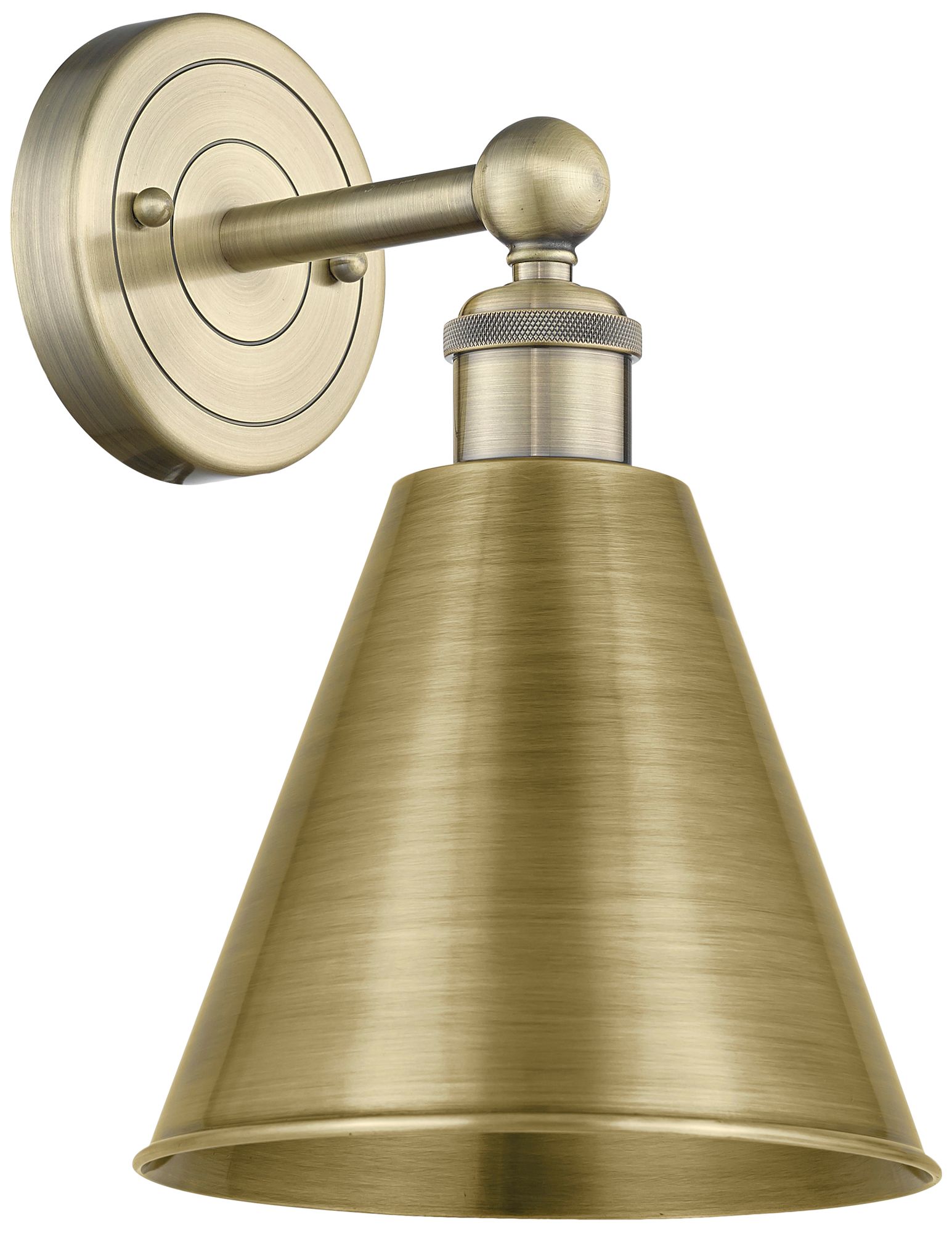 Innovations Lighting Ballston Cone Brass - Antique Brass Collection