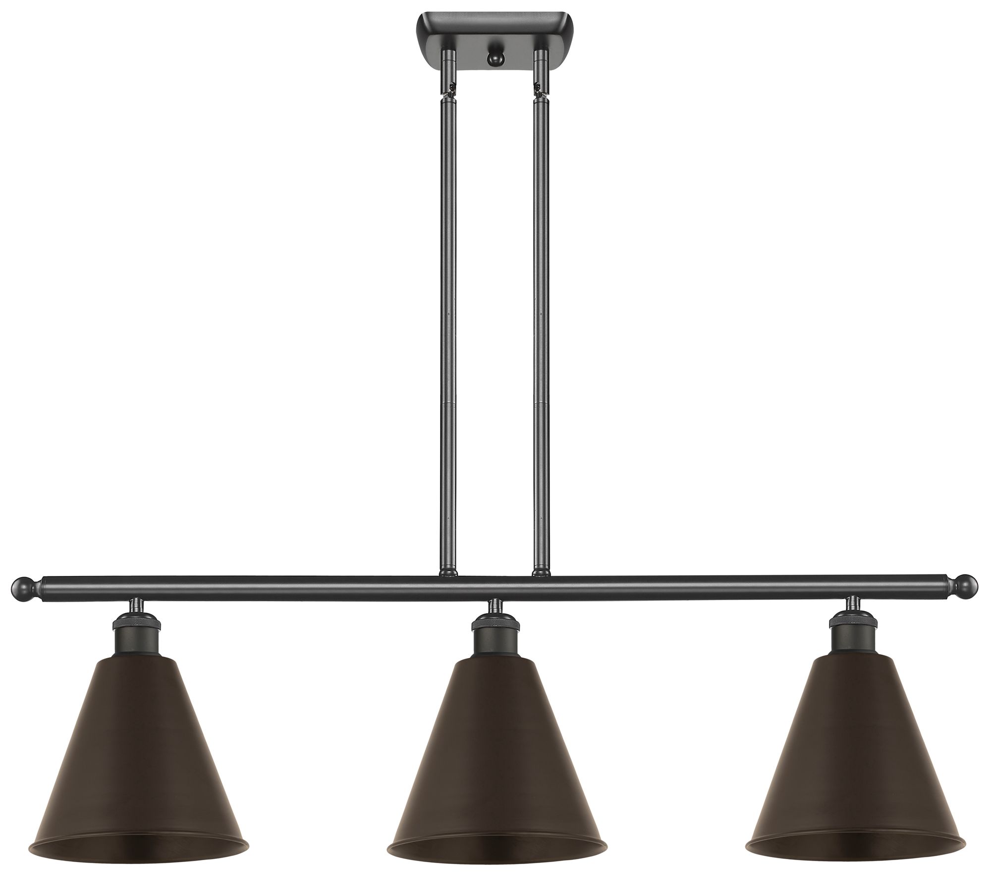Innovations Lighting Ballston Cone Brown Collection