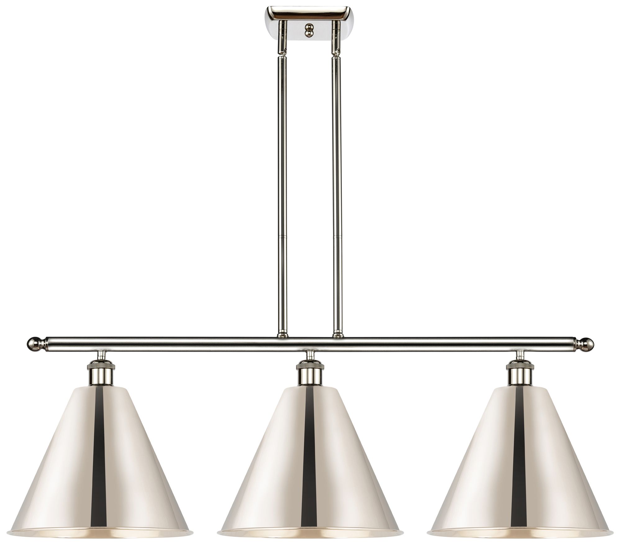 Innovations Lighting Ballston Cone Nickel Collection