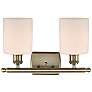 2_Innovations Lighting Balston 16" Wide 2-Light Brass Finish Bath Light more views