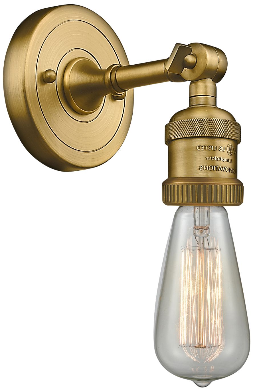 Innovations Lighting Bare Bulb Brass - Antique Brass Collection